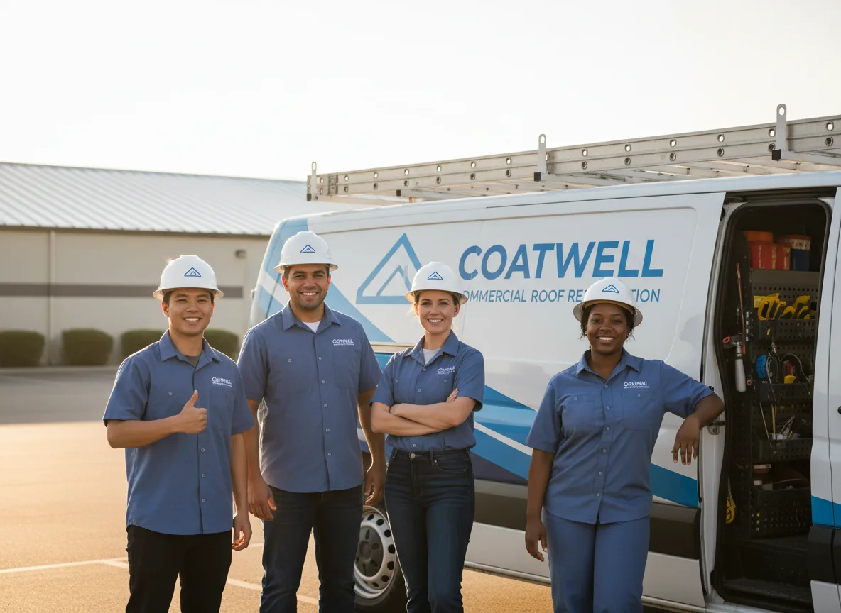 Commercial roof coating company in Westfield Center, OH